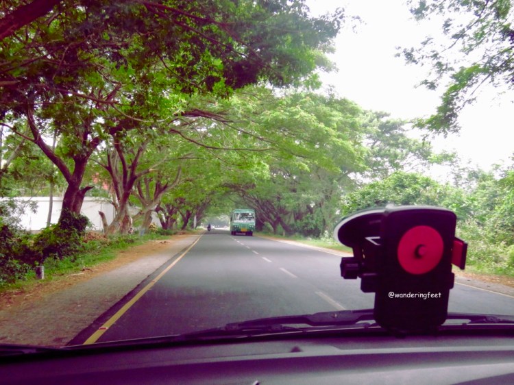 Scenic route from Chennai to Pondicherry