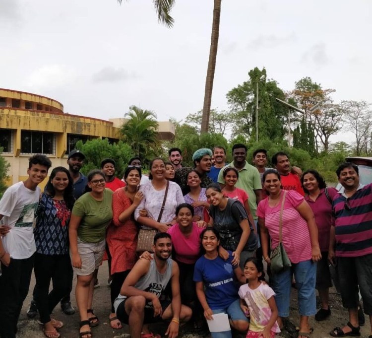 The Team of Green Madcaps alongwith their friends