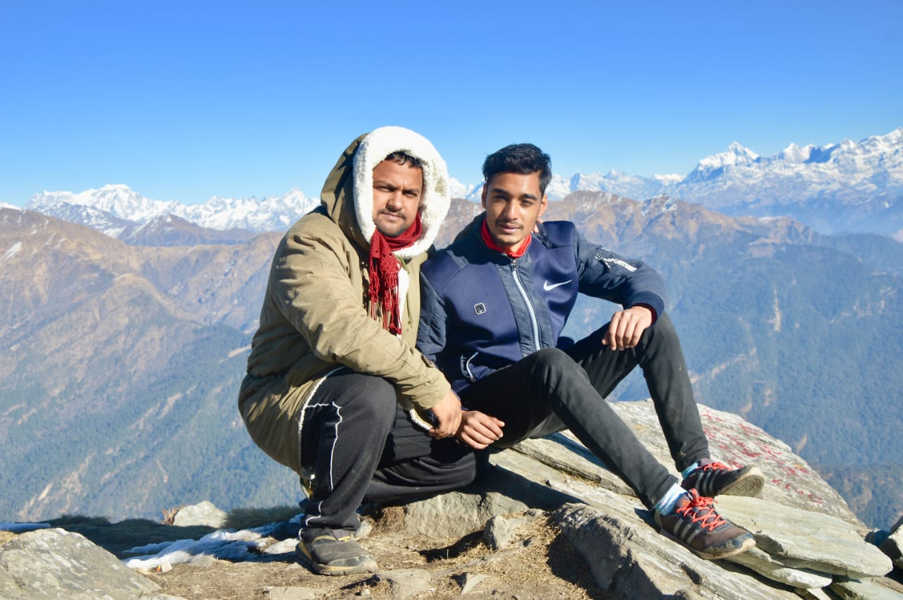 Trek Champs - our trek lead & driver bhaiji