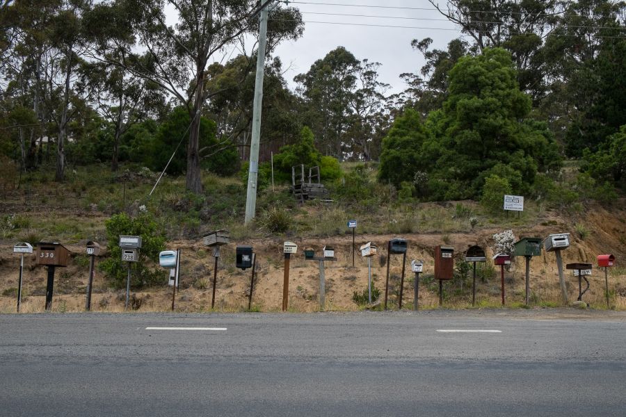 Postboxes In Bruny Island